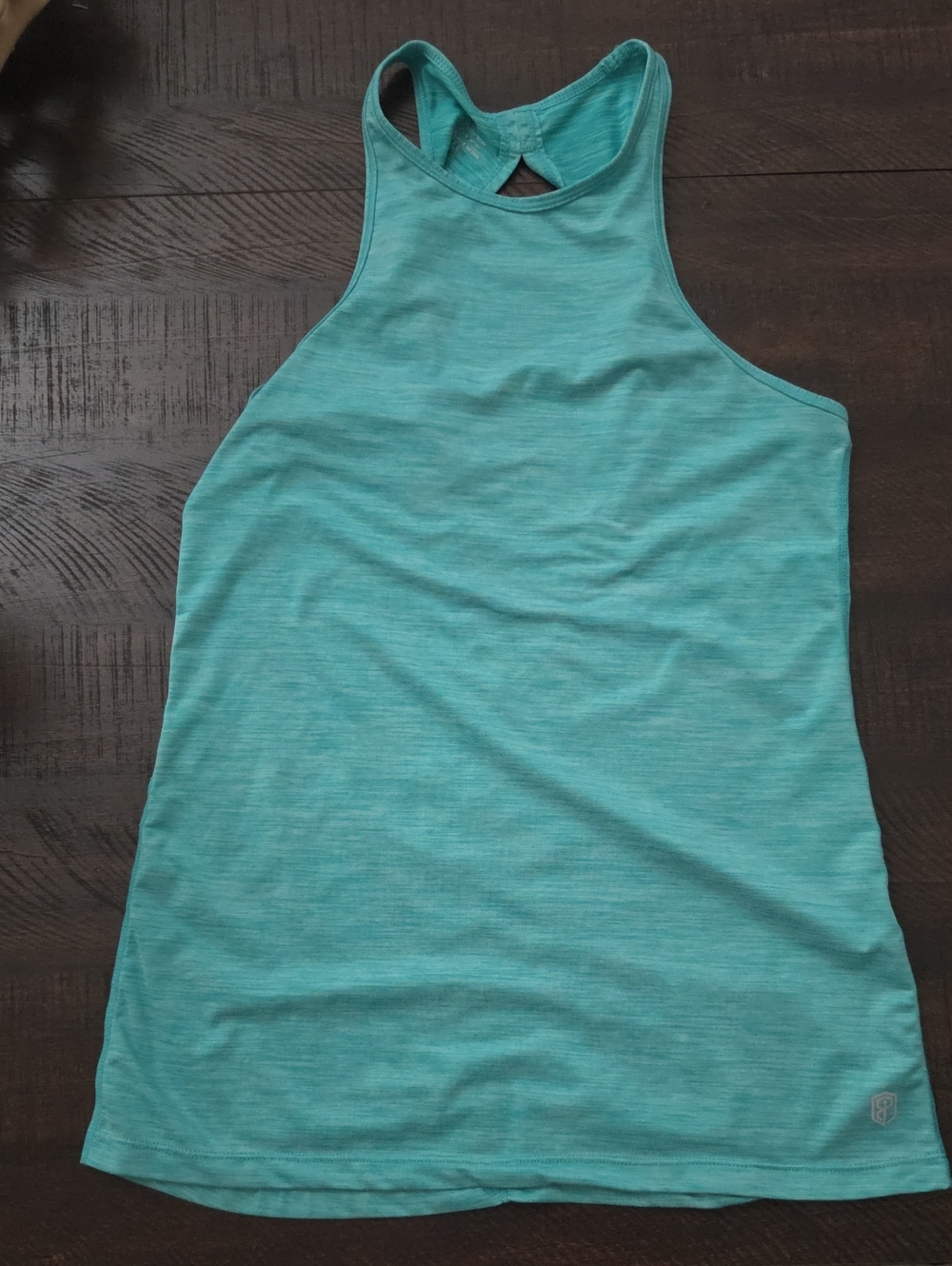 Born Primitive EDGE Teal High-Neck Racerback Tank